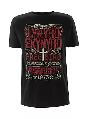 Buy Lynyrd Skynyrd Free Bird 1973 Hits T-Shirt OFFICIAL • 13.79£