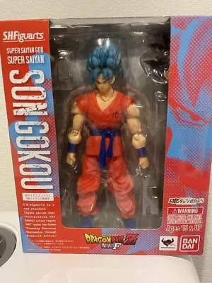 Buy Dragon Ball S.H.Figuarts Figure Son Goku With Box Super Saiyan God SS • 148.40£