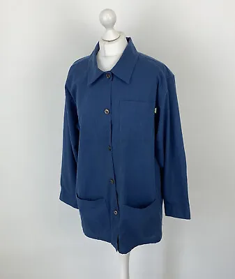Buy Vintage Rohan Overshirt Jacket Blue Sz Large Ladies • 22.99£