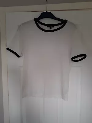 Buy New Look White T-Shirt Size 12. Great Condition • 2£