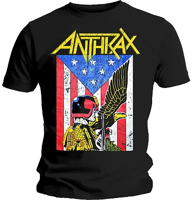 Buy Anthrax Dredd Eagle T-Shirt OFFICIAL • 16.29£