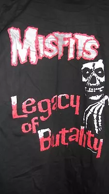Buy MISFITS 1995 Legacy Of Brutality Vintge Concert Long-sleeved Shirt XL Sean Wyett • 236.25£
