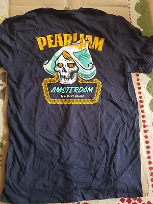 Buy Pearl Jam Amsterdam Tshirt 25.07.2022 Size Medium. • 105£