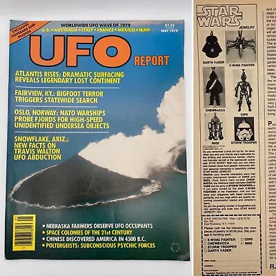 Buy VTG UFO Report Magazine May 1979 Worldwide UFO Wave + STAR WARS Jewelry Advert! • 13.63£