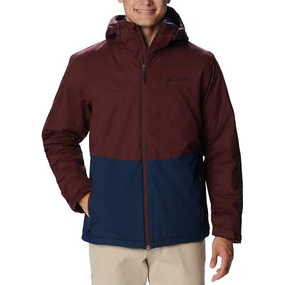 Buy Columbia Mens Point Park Waterproof Insulated Jacket (Elderberry) • 92£