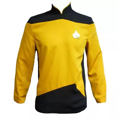 Buy Star Trek The Next Generation Security/Engineering Jacket Tunic Yellow • 59.99£