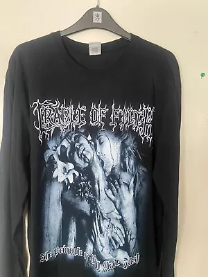 Buy Cradle Of Filth - The Principle Of Evil Made Fles - Ls T-shirt - Xl • 42.94£