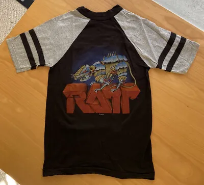 Buy (VINTAGE) 1984 RATT - Out Of The Cellar Authentic Concert T Shirt Raglan (SMALL) • 255.96£