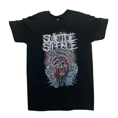 Buy SUICIDE SILENCE “O.C.D.” Metalcore Heavy Metal Band T-Shirt Medium Black • 17£