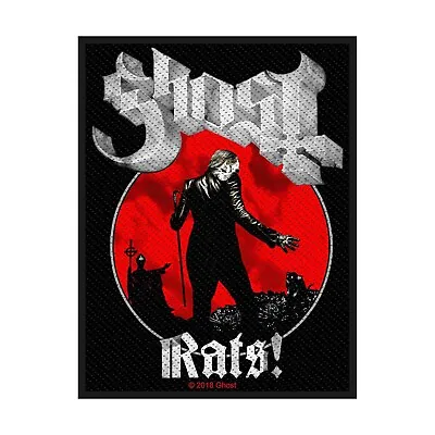 Buy Officially Licensed Ghost Rats Sew On Patch- Music Merch Band Rock Patches M117 • 3.99£