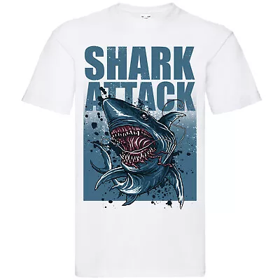 Buy Shark Attack T-shirt • 14.99£