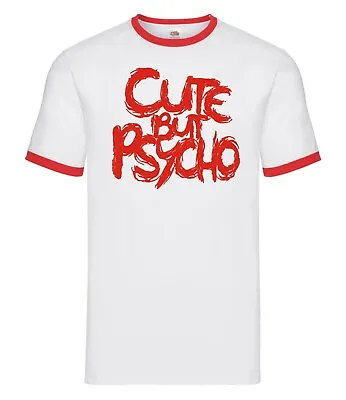 Buy Funny  Cute But Psycho  Ringer T-shirt • 14.99£