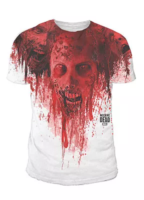 Buy The Walking Dead - Zombie Walker Logo Men's T-Shirt White (Sz.S-XL) • 23.31£