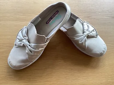 Buy Skechers Mink Mix Air-Cooled Memory Foam Slippers Size UK 5.5 • 7.99£