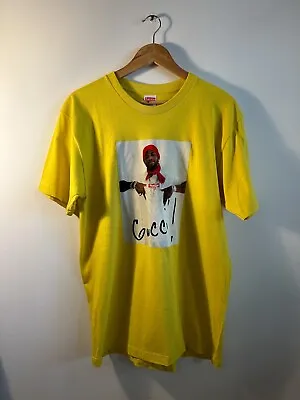 Buy Supreme X Gucci Mane T Yellow Sz L • 250£