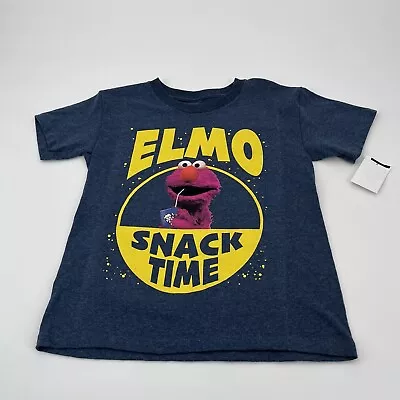 Buy NEW Sesame Street 123 TV Show T-Shirt Youth Size 7 Elmo Snack Time PBS Free Ship • 14.95£