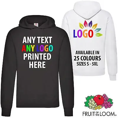 Buy Personalised Hoodie Custom Printed Text Unisex Stag Do Hen Workwear Top Gift • 18.99£
