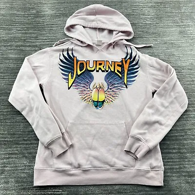 Buy Journey Hoodie Size S Youth Band Pullover Hooded Sweatshirt Pink Small • 11.83£