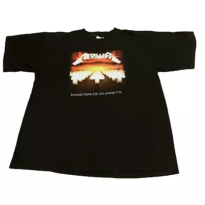 Buy Metallica - Master Of Puppets - Vintage T-shirt Xl (different Back Print) • 40£