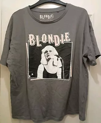 Buy Ladies Blondie Grey T-Shirt Size 16 With Diamonte Detail • 5.50£