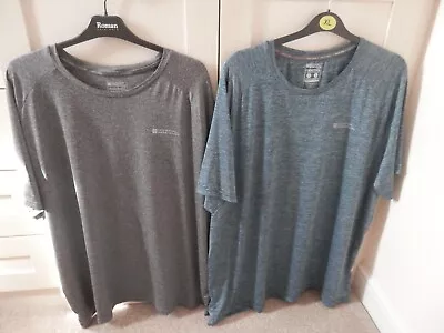 Buy Two Mountain Warehouse Isocool Uv Protection Tee Shirts, Size 3xl I Grey 1 Green • 1.49£