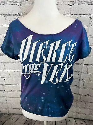 Buy Pierce The Veil T-Shirt Top Women's Multicolor Logo Short Sleeves Scoop Neck • 9.44£