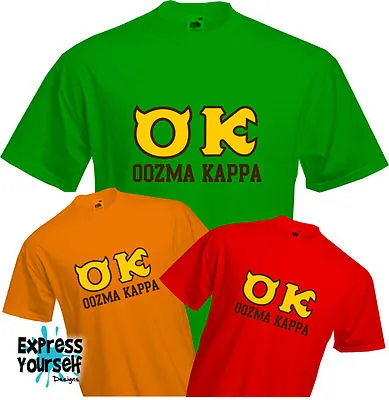 Buy MONSTERS UNIVERSITY OOZMA KAPPA T-Shirt - Monsters Inc - Quality - NEW • 9.99£