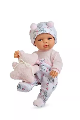 Buy Berjuan - 32cm Doll In Pink Pajamas And Duvet • 36.81£