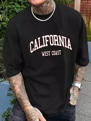 Buy California West Coast Mens T-shirt Short Sleeve Mans Summer Classic Soft Tshirt • 8.98£
