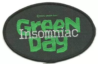 Buy GREEN DAY Insomniac Oval 1995 - WOVEN SEW ON PATCH Official Merch ORIGINAL • 1.99£