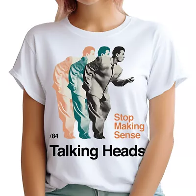 Buy Stop Making Sense Rock Music Band Musical Retro Vintage Womens T-Shirts #UJG6 • 9.99£