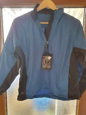 Buy Mens Stormtech Waterproof Pullover Jacket Blue Size Small • 14£