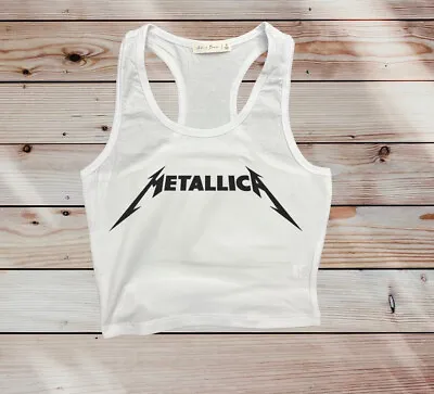 Buy Metallica Cropped Tank Top • 19.84£