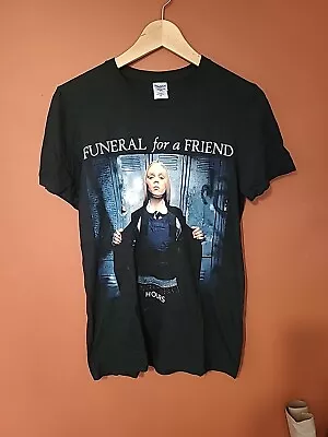 Buy Funeral For A Friend Black Band T-Shirt Small Unisex Hours • 8£