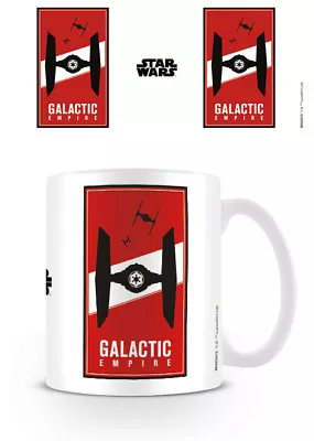 Buy Star Wars Galactic Empire Tie Fighter Mug New Gift Box 100% Official Merch • 5.50£