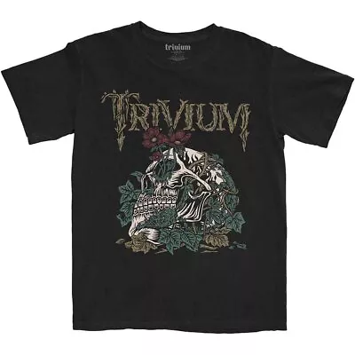 Buy Trivium Skelly Flower Official Tee T-Shirt Mens • 15.99£