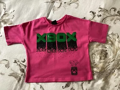 Buy Pink X Box Short T.Shirt, By George Age 5/6 Years In Good Condition • 1.20£