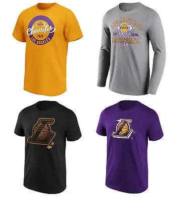 Buy Los Angeles Lakers T-Shirt Men's NBA Basketball Fanatics Top - New • 14.99£