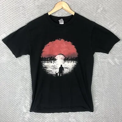 Buy Gildan Premium Cotton Pokémon T Shirt Mens Graphic Black Medium M • 12.30£