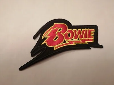 Buy David Bowie Rock Star Flash Embroidered Patch Iron On Sew On Transfer • 2.99£