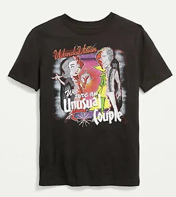 Buy Old Navy Kids Medium (8)  Marvel ~ Short Sleeve Tee T-Shirt .. Black .. $15 • 2.52£