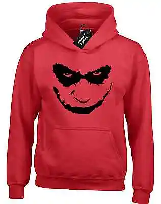Buy Joker Face Hoody Hoodie Superhero Criminal Baddy • 16.99£