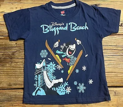 Buy ✔️Disney Blizzard Beach Disneyland Resort Waterpark Tee Shirt Size Youth SMALL • 11.04£
