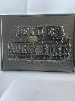 Buy Beatles Belt Buckle Apple Corps Genuine Merch, Abbey Road Street Sign. • 9.99£