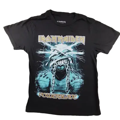 Buy Official Iron Maiden Powerslave Mummy T Shirt Size S Black Music Graphic Tee • 17.59£