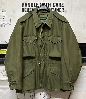 Buy Genuine Us Army Korea M-51 M-1951 Field Jacket W/ Liner Super Ex !!! Large Short • 499.99£