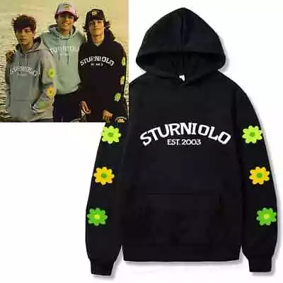 Buy Sturniolo Triplets Merch Hoodie HipHop Let's Trip Streetwear Sweatshirt Hoody • 35.94£