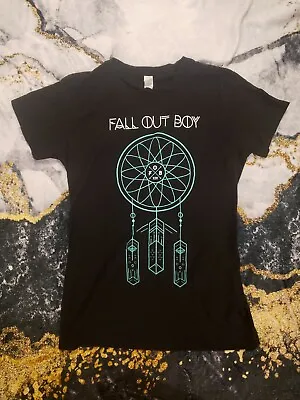 Buy Ladies XL Fall Out Boy Dreamcatcher Shirt Vintage 2010's Pop Punk Rock Emo Merch • 28.92£