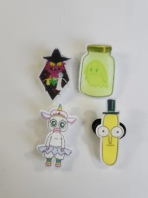 Buy Assorted Rick And Morty Hat Jacket Lapel Pin Lot Of 4  • 11.37£