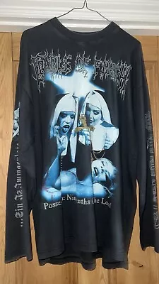 Buy Cradle Of Filth “Decadence Is A Virtue”  1998 MINT XL Official T Shirt • 1,050£